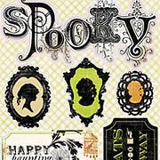 Phantom: Element Cardstock Stickers