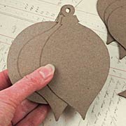 12 Days of Christmas Chipboard Ornament Set*