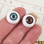 16mm Flat Back Eyeball Cabochons