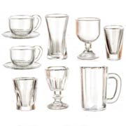 Kitchen Glassware Set - 16 Pieces