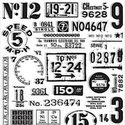 Numbers Rub-Ons