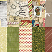 Santas Journey 8x8 Paper Pad