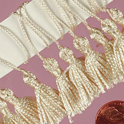 1 Inch Mini Tassel - Ivory