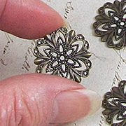 21mm Fancy Round Filigree