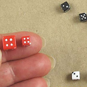 Acrylic Dice - Pre-Drilled