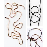 Copper Tiny Ball Chain & Connectors