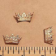 3D Brass Crowns