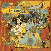 Le Cirque Scrapbook Paper