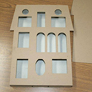 Large Haunted House Shadowbox