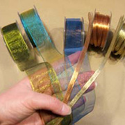 5 Sheer/Metallic Ribbons