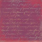 Aurora Regal Sunset Scrapbook Paper