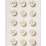Candy Dots Buttons: Vanilla