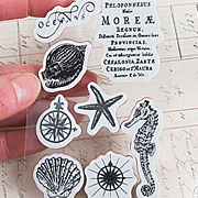 Under The Sea Cling Stamp Set