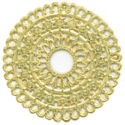 Gold Dresden Rosettes