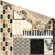 Almanac Libre Scrapbook Paper