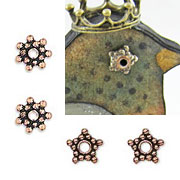 8mm Copper Rondelles