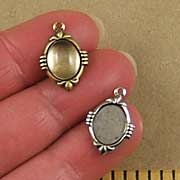 10x8mm Deco Oval Settings and Cabochons