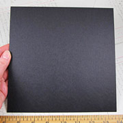 8x8 Heavy Chipboard - Black