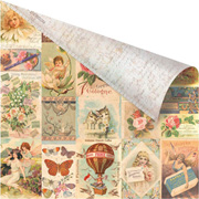 Fairy Rhymes - Fairy Collage Scrapbook Paper