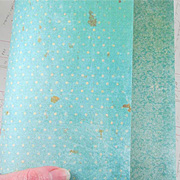 Double Dot Vintage Island Mist Scrapbook Paper