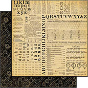 An ABC Primer: The Three Rs Scrapbook Paper