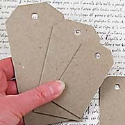 Chipboard Mixed Tags