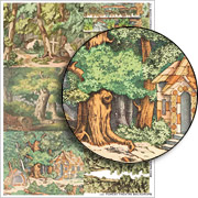 Forest Theatre Backdrops Collage Sheet