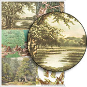Lakes and Clearings Backdrops Collage Sheet