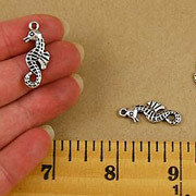 Antique Silver Seahorses