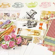 Alice in Wonderland Tea Time ATC Kit