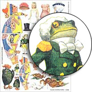 Alice Characters Collage Sheet