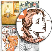 Alice Herself Collage Sheet