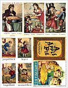 A Apple Pie Collage Sheet