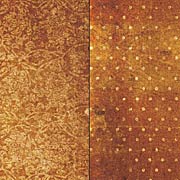 Double Dot Vintage Gingerbread Scrapbook Paper