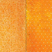 Double Dot Vintage Orange Citrus Scrapbook Paper
