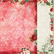 Vintage Christmas Scrapbook Paper - Deck the Halls