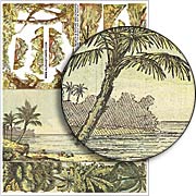 Beach and Shore Backdrops Collage Sheet