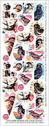 Collage Birds Pendants - Half Sheet