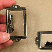 Antique Label Holders