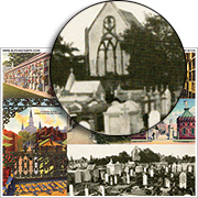 Cemetery ATCs Collage Sheet