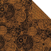 Steampunk Spells - Clockworks Scrapbook Paper