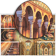 Colorful Arches ATCs Collage Sheet