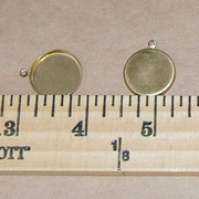 3/4 Inch Brass Pendants or Punch