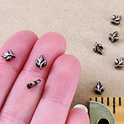 Antique Leaf Beads