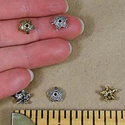 Starfish Bead Caps