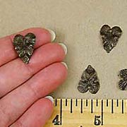 Heart Leaf Charms