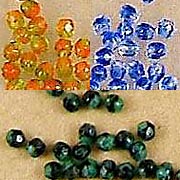 3mm Firepolished Czech Beads - Hurricane Glass