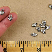 Mini Heart Charms - Gold