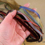 Brass Pendant Kit Ribbon Set