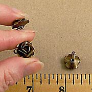 3D Rose Charms